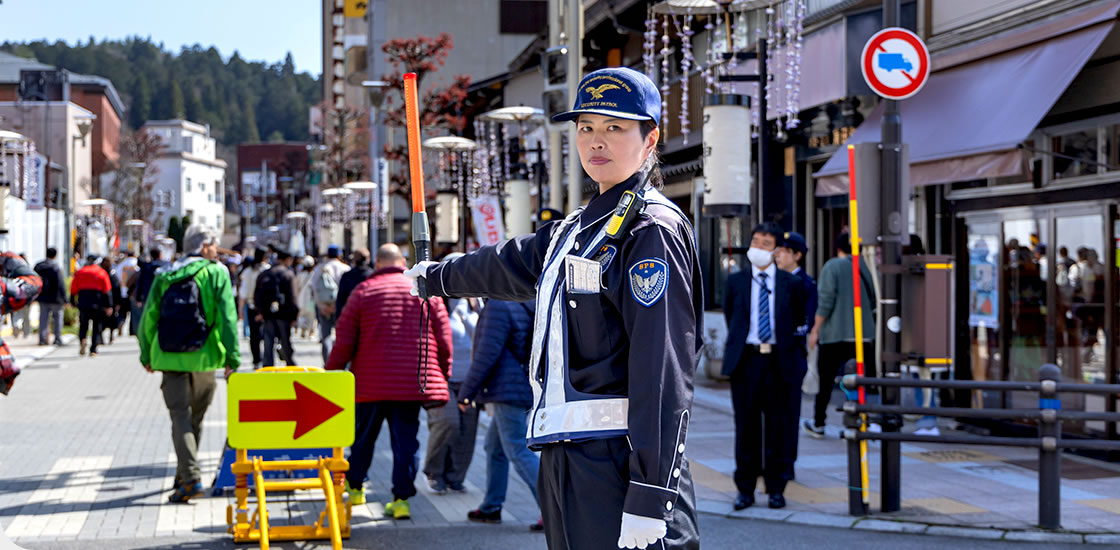 雑踏警備(イベント・駐車場警備)