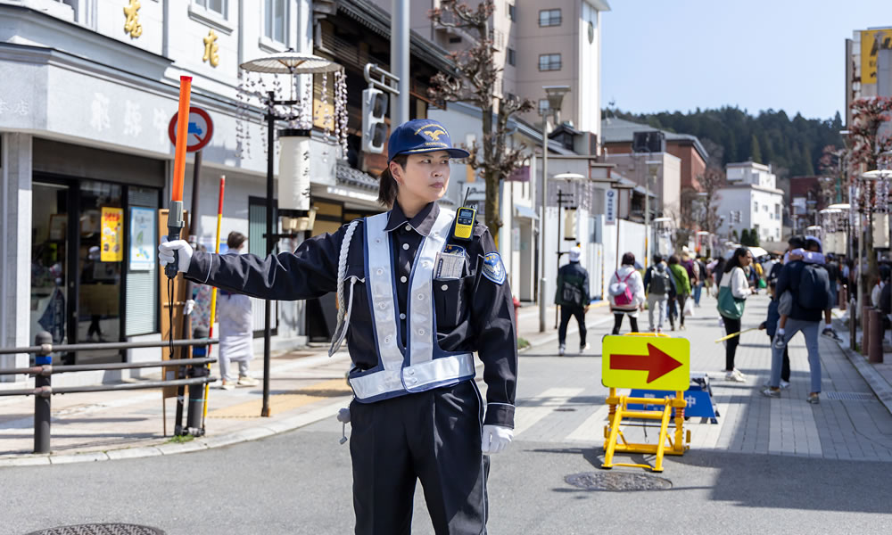 人が集まる場所に、安心と秩序を
